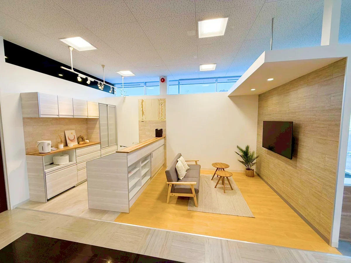 住宅設備ショールームの改装写真